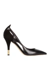 Chloé Woman Pumps Black Size 8 Leather