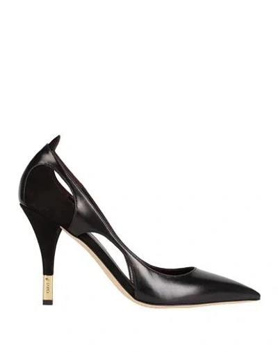 Chloé Woman Pumps Black Size 8 Leather