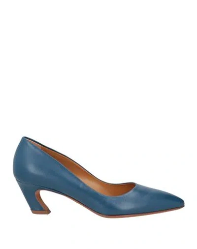 Chloé Oli Leather Pumps In Green