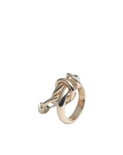 Chloé Woman Ring Gold Size 6 Brass