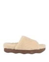 Chloé Woman Sandals Beige Size 8 Leather In Beige