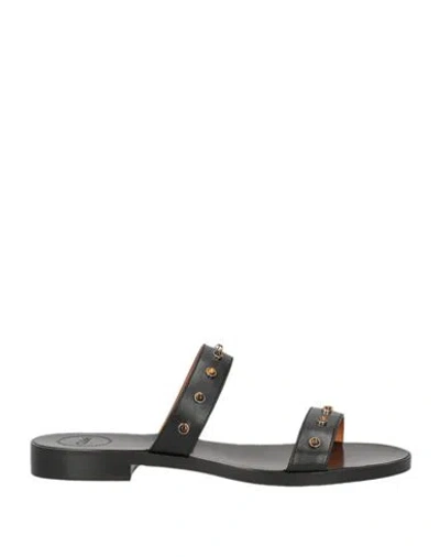 Chloé Woman Sandals Black Size 7.5 Leather