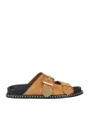 Chloé Rebecca Suede Sandals In Beige
