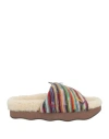 Chloé Woman Sandals Military Green Size 8 Textile Fibers