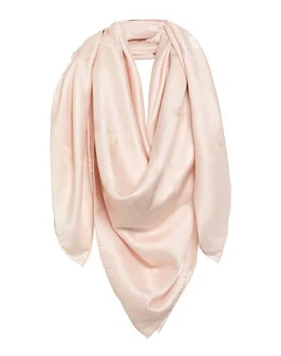Chloé Woman Scarf Light Pink Size - Silk In Neutral