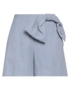 Chloé Woman Shorts & Bermuda Shorts Sky Blue Size 6 Linen