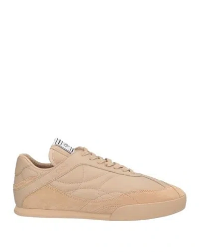 Chloé Woman Sneakers Beige Size 7 Leather In Neutral