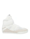 Chloé Mesh And Suede Kick High-top Sneakers In White
