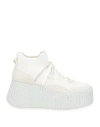 Chloé Baskets Compensées Nama Femme Blanc Taille 37 100% Cuir De Veau In White
