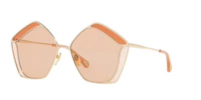Chloé Woman Sunglass Ch0026s In Pink