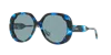 Chloé Round-frame Recycled Acetate Sunglasses In Blue