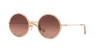 Chloé Chloe Honoré Rimless Octagon-frame Sunglasses In Copper