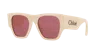 Chloé Ch0233s Linea Sunglasses In Red