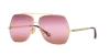 Chloé Aly Sunglasses In Red