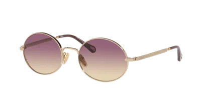 Chloé Woman Sunglass Ch0326s In Gold