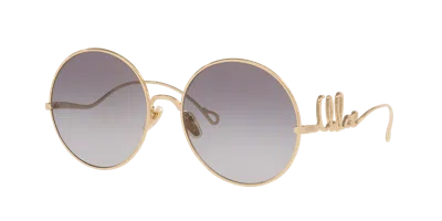 Chloé Woman Sunglass Ch0329s In Gray