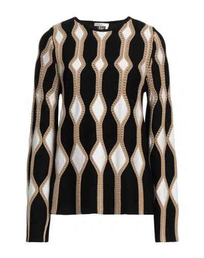 CHLOÉ CHLOÉ WOMAN SWEATER BLACK SIZE M WOOL, SILK