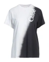 Chloé T-shirt Col Rond Femme Noir Taille L 100% Coton In Grey