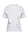 Chloé Lotus Leaf Sleeve Blouse In White