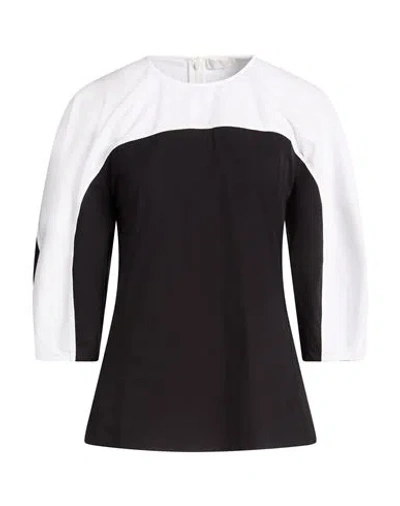 Chloé Woman Top Black Size 6 Cotton