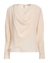 Chloé Chloe Skin Pink Crepe Blouse In Pink