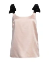 Chloé Powder Pink Satin Top In Pink