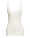 Chloé Ribbed Wool And Cashmere-blend Tank In White