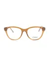 Chloé Women's 51mm Cat Eye Optical Glasses In Brown