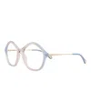 Chloé Square-frame Bio Acetate Optical Frames In Blue