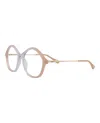 Chloé Square-frame Bio Acetate Optical Frames In Multi