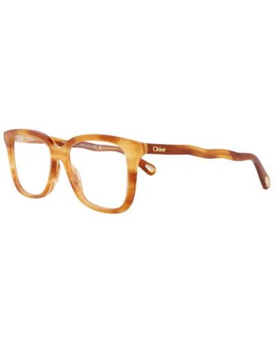 Chloé Women's 52mm Optical Frames In Orange