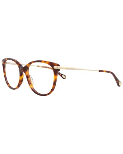 Chloé Women's 53mm Optical Frames In Brown