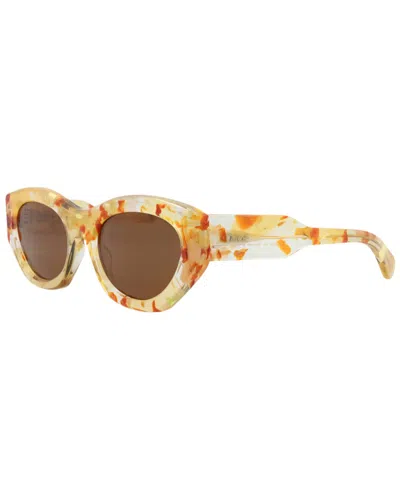 Chloé Women's 53mm Sunglasses In Yellow