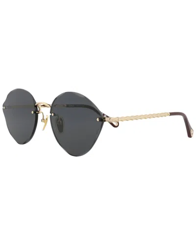 Chloé Women's 55mm Sunglasses In Gold