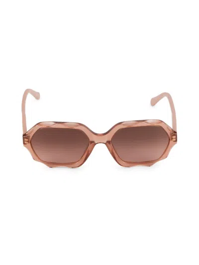 Chloé Women's 56mm Gradient Lens Geometric Sunglasses