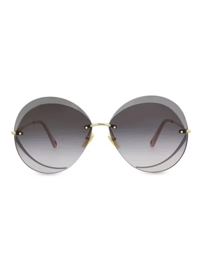 CHLOÉ WOMEN'S 56MM OVAL SUNGLASSES