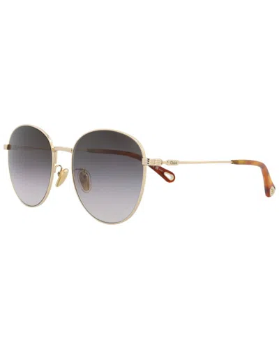 Chloé Chloe Women's 57mm Sunglasses In Gold