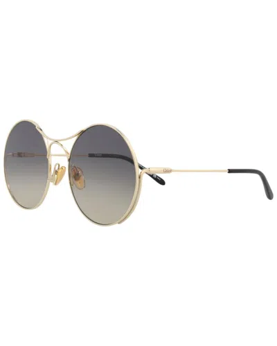 Chloé Women's 58mm Sunglasses In Gold