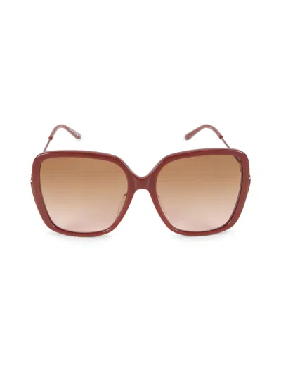 Chloé Women's 59mm Butterfly Sunglasses In Brown