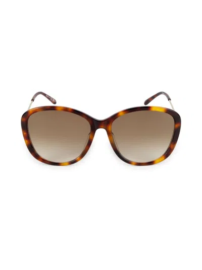 Chloé Women's 59mm Gradient Lens Butterfly Sunglasses In Multi
