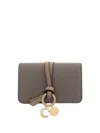 Chloé Women Alphabet Wallet In Brown