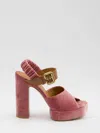Chloé Chloe Women Aria Sandals In Pink