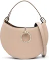 Chloé Arlene Ring-detail Tote Bag In Beige