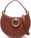 Chloé Chloè Arlène Leather Crossbody Bag In Brown