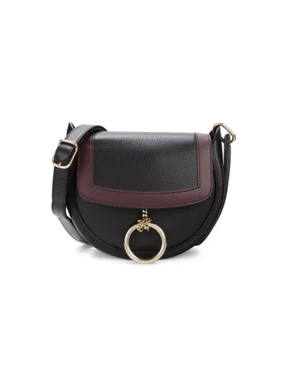 Chloé Arlene Leather Crossbody Bag In Black