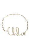 Chloé Chloe' Women Belt With Chain In Multi