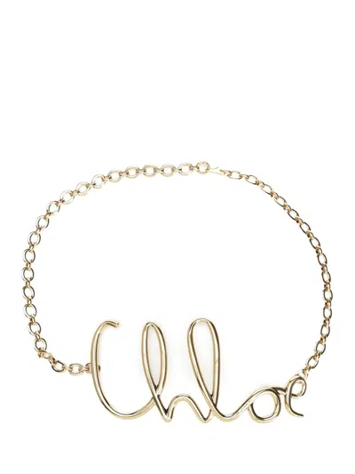 Chloé Chloe' Women Belt With Chain In Multi