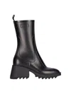 Chloé Black Betty Boots In Black