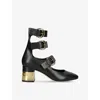 Chloé Alize Pumps In Black Leather In Black