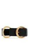 Chloé Chloe Women Black Leather Chloã¨ Anita Belt In Black